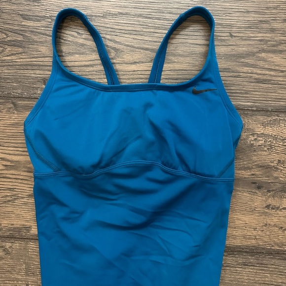 Nike Black and Blue Athletic Tank - Picture 1 of 3